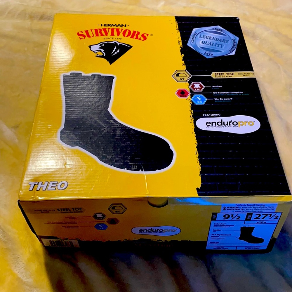 Herman Survivors “Theo” Steel Toe Men’s Boot